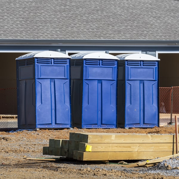 are there different sizes of porta potties available for rent in Huguenot